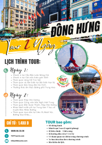 Tours Đông Hưng 2 ngày 1 đêm